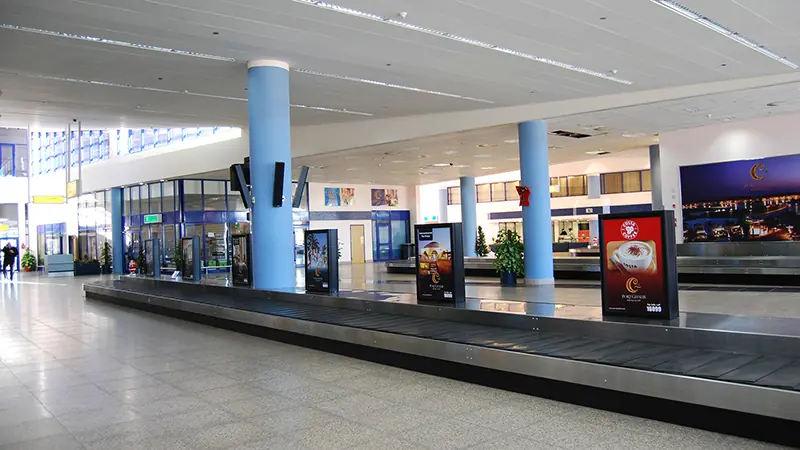 Gepäckausgabe am Flughafen Marsa Alam